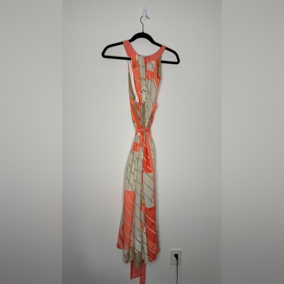 Lane Bryant Sleeveless Tie-Front Striped Belted Summer Dress Dress 20 - Picture 9 of 9